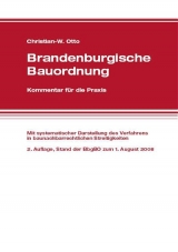 Brandenburgische Bauordnung - Kommentar für die Praxis - Otto, Christian W