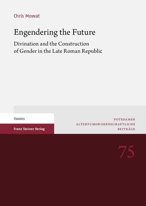 Engendering the Future -  Chris Mowat