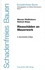 Rissschäden an Mauerwerk - Pfefferkorn, Werner; Klaas, Helmut; Zimmermann, Günter