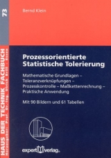 Prozessorientierte Statistische Tolerierung - Bernd Klein