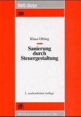 Sanierung durch Steuergestaltung - Klaus Olbing