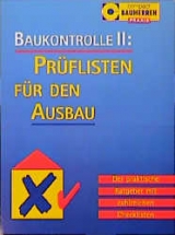 Baukontrolle / Prüflisten für den Ausbau