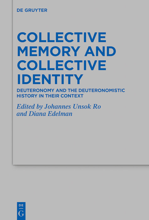 Collective Memory and Collective Identity - 
