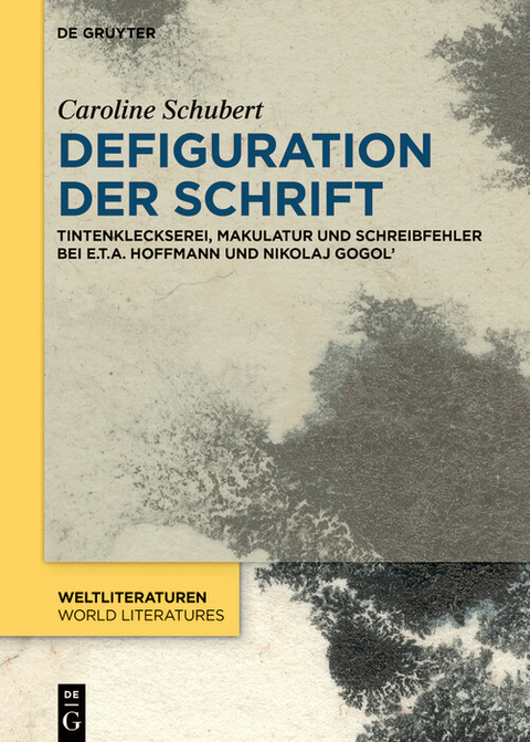Defiguration der Schrift -  Caroline Schubert