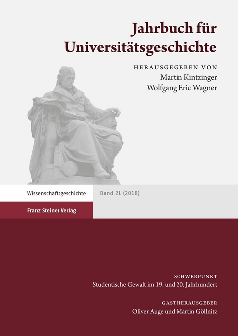 Jahrbuch für Universitätsgeschichte 21 (2018) - 