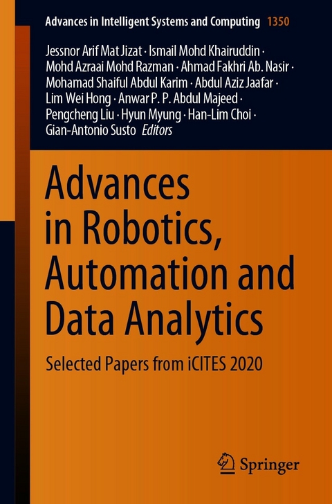 Advances in Robotics, Automation and Data Analytics - 