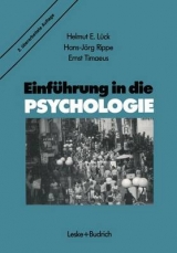 Einführung in die Psychologie - Helmut E Lück