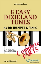 6 Easy Dixieland Tunes - Trumpet & Piano (complete) - American Traditional, Thornton W. Allen, Mark W. Sheafe