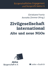 Zivilgesellschaft international Alte und neue NGOs - 