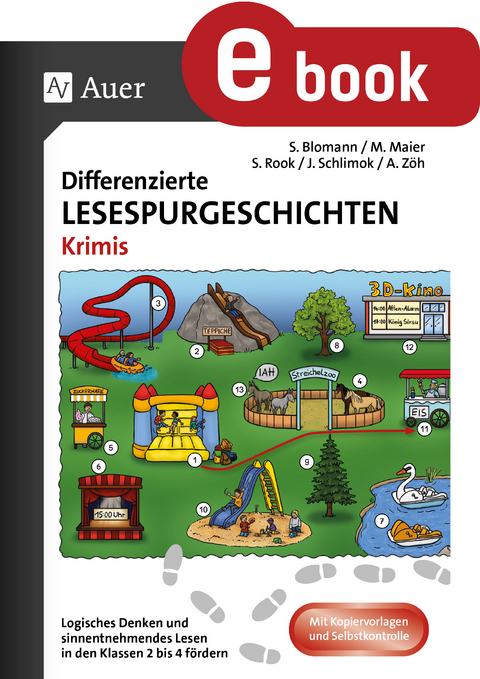 Differenzierte Lesespurgeschichten Krimis - S. Blomann, M. Maier, S. Rook, J. Schlimok, A. Zöh