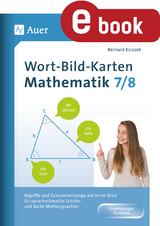Wort-Bild-Karten Mathematik Klassen 7-8 - Bernard Ksiazek