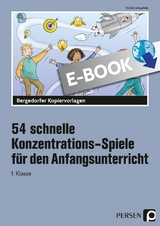 54 schnelle Konzentrations-Spiele - Anfangsunt. - Kirstin Jebautzke