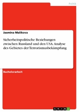 Sicherheitspolitische Beziehungen zwischen Russland und den USA. Analyse des Gebietes der Terrorismusbekämpfung - Jasmina Malikova