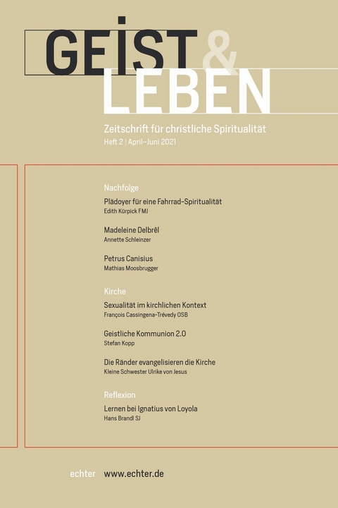 Geist & Leben 2/2021 - Verlag Echter