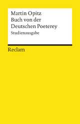 Buch von der Deutschen Poeterey (1624) - Opitz, Martin; Jaumann, Herbert