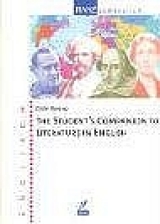 The Student's Companion to Literature in English - Colin Boone