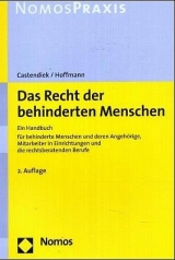 Das Recht der behinderten Menschen - Jan Castendiek, Günther Hoffmann