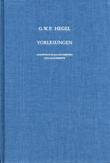 Vorlesungen. Ausgewählte Nachschriften und Manuskripte / Vorlesungen über die Philosophie des Geistes - Georg Wilhelm Friedrich Hegel