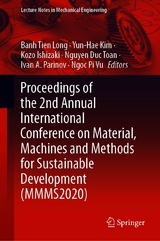 Proceedings of the 2nd Annual International Conference on Material, Machines and Methods for Sustainable Development (MMMS2020) - 
