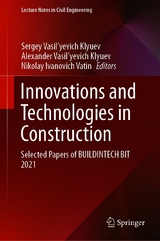 Innovations and Technologies in Construction - 