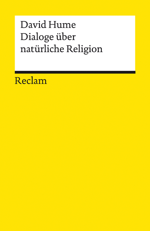 Dialoge über natürliche Religion - David Hume