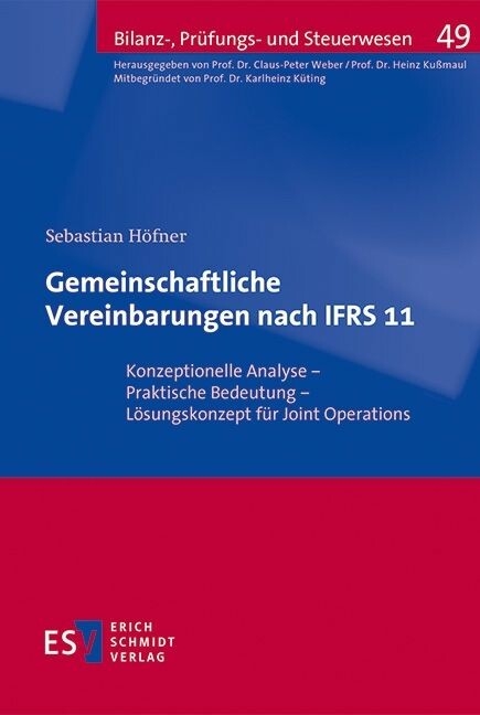 Gemeinschaftliche Vereinbarungen nach IFRS 11 -  Sebastian Höfner