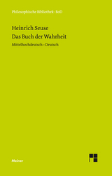 Das Buch der Wahrheit - Seuse, Heinrich; Blumrich, Rüdiger; Sturlese, Loris