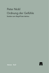 Ordnung der Gefühle - Peter Nickl