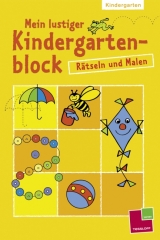 Mein lustiger Kindergartenblock - Rätseln und Malen