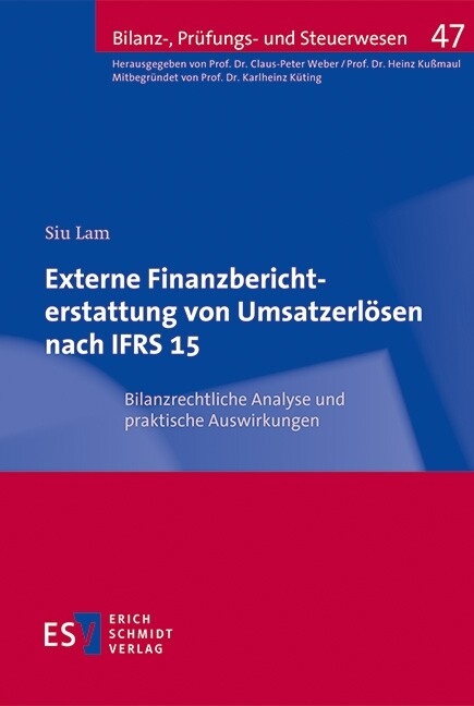 Externe Finanzberichterstattung von Umsatzerlösen nach IFRS 15 -  Siu Lam