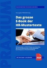 Das grosse E-Book der HR-Mustertexte -  Martin Tschumi