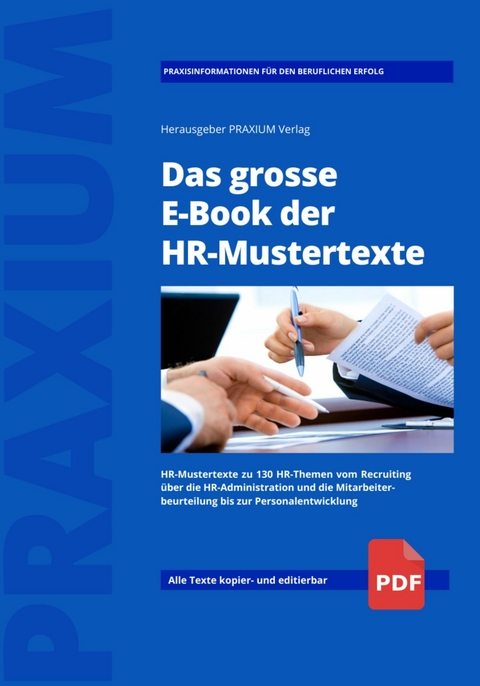 Das grosse E-Book der HR-Mustertexte -  Martin Tschumi