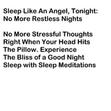 Sleep Like An Angel, Tonight: No More Restless Nights -  Helen Stevens