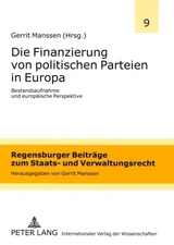 Die Finanzierung von politischen Parteien in Europa - 