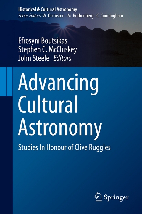 Advancing Cultural Astronomy - 