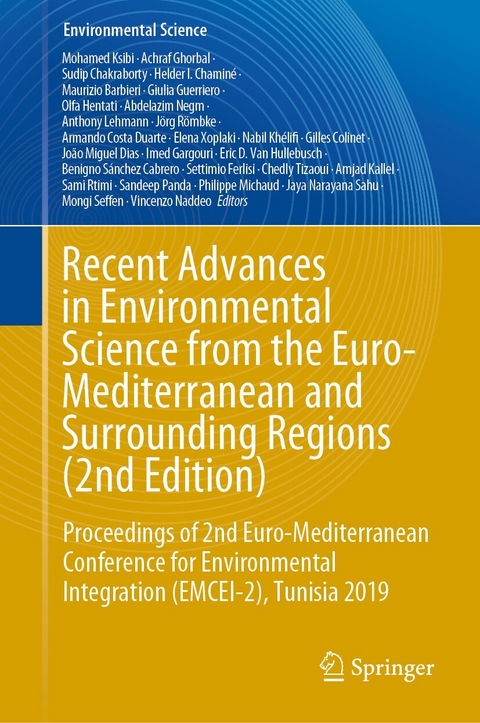 Recent Advances in Environmental Science from the Euro-Mediterranean and Surrounding Regions (2nd Edition) - 