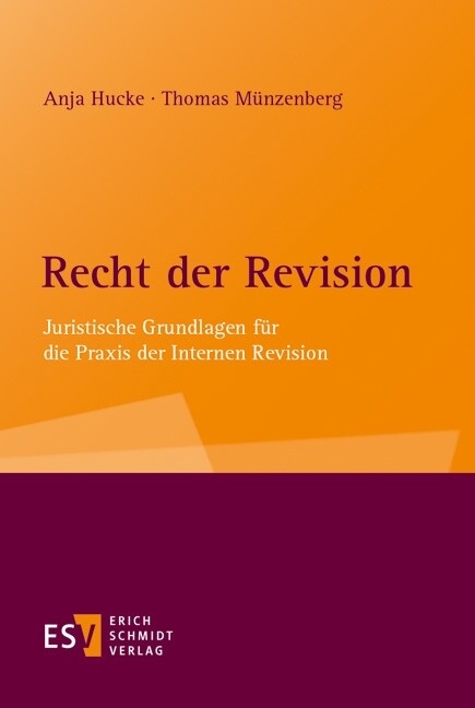 Recht der Revision -  Anja Hucke,  Thomas Münzenberg