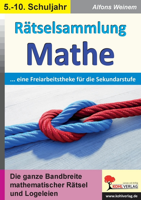 Rätselsammlung Mathe -  Alfons Weinem