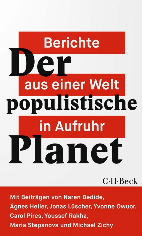 Der populistische Planet - Jonas Lüscher, Michael Zichy