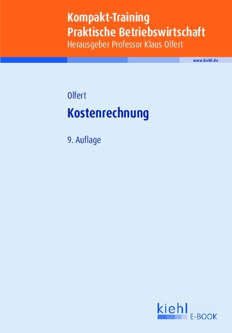 Kompakt-Training Kostenrechnung - Klaus Olfert