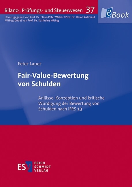 Fair-Value-Bewertung von Schulden -  Peter Lauer