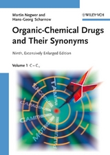 Organic-Chemical Drugs and Their Synonyms - Negwer, Martin; Scharnow, Hans -Georg