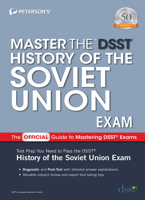 Master the DSST History of the Soviet Union Exam -  Peterson's