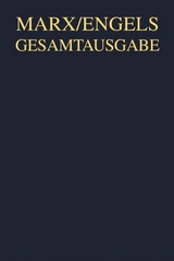 Karl Marx; Friedrich Engels: Gesamtausgabe (MEGA). "Das Kapital" und Vorarbeiten / Karl Marx/Friedrich Engels: Manuskripte und redaktionelle Texte zum dritten Buch des "Kapitals" 1871 bis 1895 - 