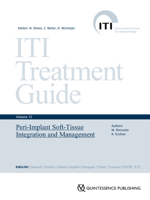 Peri‑Implant Soft‑Tissue Integration and Management - Mario Roccuzzo, Anton Sculean