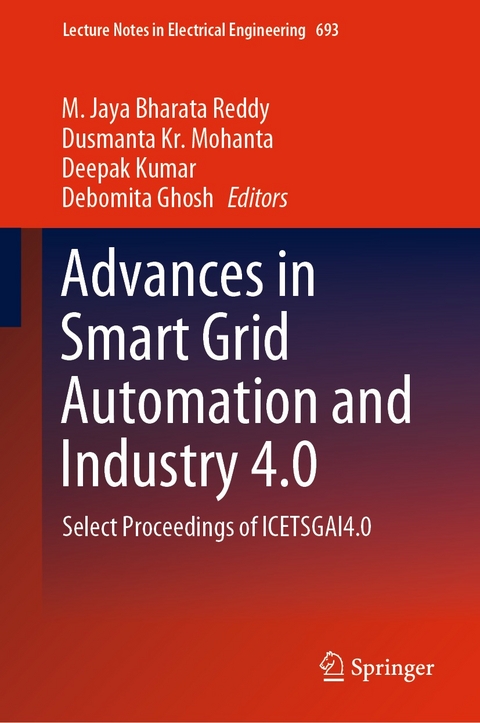 Advances in Smart Grid Automation and Industry 4.0 - 