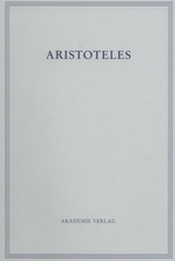 Aristoteles: Aristoteles Werke / Über die Seele - 