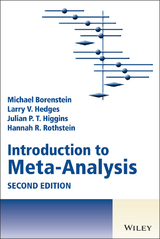 Introduction to Meta-Analysis - Michael Borenstein, Larry V. Hedges, Julian P. T. Higgins, Hannah R. Rothstein