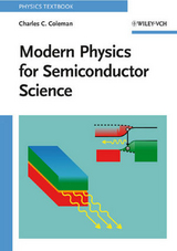 Modern Physics for Semiconductor Science - Charles C. Coleman