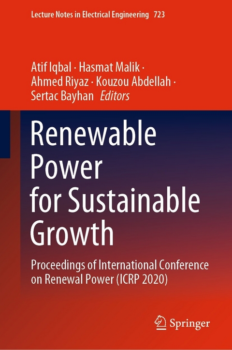 Renewable Power for Sustainable Growth - 